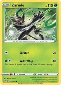 Zarude - SWSH08: Fusion Strike - Pokemon card