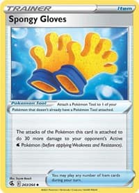 Spongy Gloves - SWSH08: Fusion Strike - Pokemon card