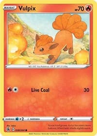 Vulpix (28) - SWSH08: Fusion Strike - Pokemon card