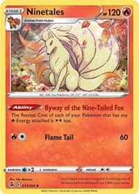 Ninetales (31) - SWSH08: Fusion Strike - Pokemon card