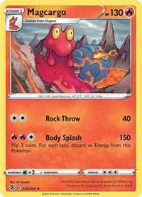 Magcargo - SWSH08: Fusion Strike - Pokemon card