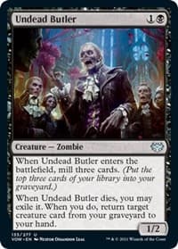 Undead Butler - Innistrad: Crimson Vow - Magic: The Gathering card