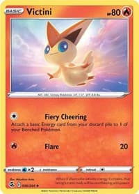 Victini - SWSH08: Fusion Strike - Pokemon card