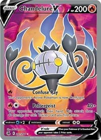 Chandelure V (Full Art) - SWSH08: Fusion Strike - Pokemon card