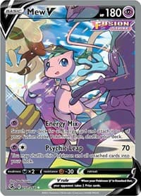 Mew V (Alternate Full Art) - SWSH08: Fusion Strike - Pokemon card