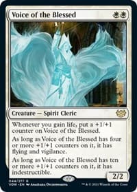 Voice of the Blessed - Innistrad: Crimson Vow - Magic: The Gathering card