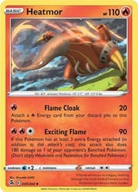 Heatmor - SWSH08: Fusion Strike - Pokemon card