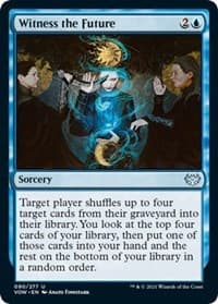 Witness the Future - Innistrad: Crimson Vow - Magic: The Gathering card