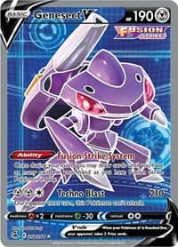 Genesect V (Full Art) - SWSH08: Fusion Strike - Pokemon card