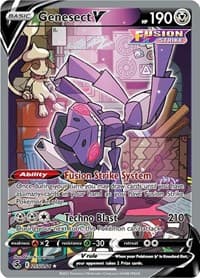Genesect V (Alternate Full Art) - SWSH08: Fusion Strike - Pokemon card