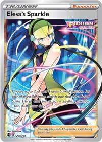 Elesa's Sparkle (Full Art) - SWSH08: Fusion Strike - Pokemon card