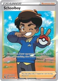 Schoolboy (Full Art) - SWSH08: Fusion Strike - Pokemon card