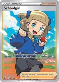 Schoolgirl (Full Art) - SWSH08: Fusion Strike - Pokemon card