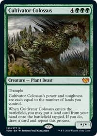 Cultivator Colossus - Innistrad: Crimson Vow - Magic: The Gathering card