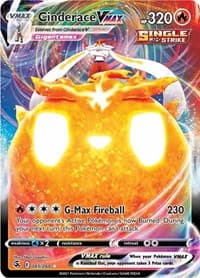 Cinderace VMAX - SWSH08: Fusion Strike - Pokemon card