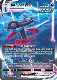 Inteleon VMAX (Alternate Art Secret) - SWSH08: Fusion Strike - Pokemon card