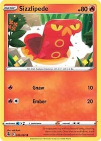 Sizzlipede (46) - SWSH08: Fusion Strike - Pokemon card