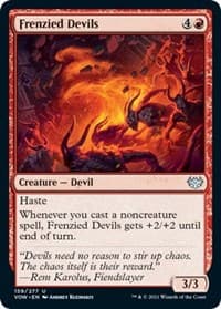 Frenzied Devils - Innistrad: Crimson Vow - Magic: The Gathering card