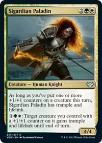 Sigardian Paladin - Innistrad: Crimson Vow - Magic: The Gathering card