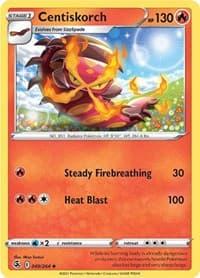 Centiskorch (49) - SWSH08: Fusion Strike - Pokemon card