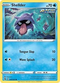 Shellder - SWSH08: Fusion Strike - Pokemon card