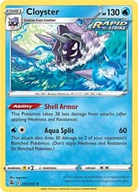 Cloyster - SWSH08: Fusion Strike - Pokemon card