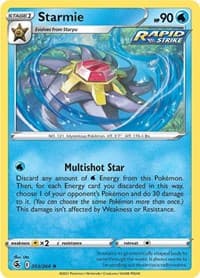 Starmie - SWSH08: Fusion Strike - Pokemon card