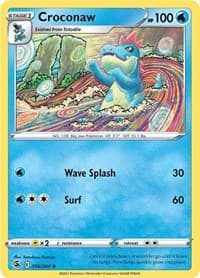 Croconaw - SWSH08: Fusion Strike - Pokemon card