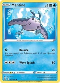 Mantine - SWSH08: Fusion Strike - Pokemon card