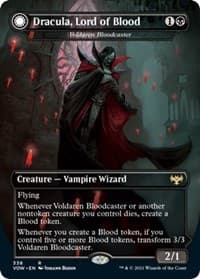 Dracula, Lord of Blood - Voldaren Bloodcaster - Innistrad: Crimson Vow - Magic: The Gathering card