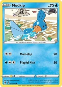 Mudkip - SWSH08: Fusion Strike - Pokemon card