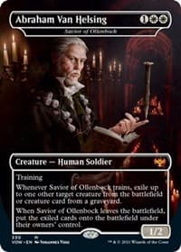Abraham Van Helsing - Savior of Ollenbock - Innistrad: Crimson Vow - Magic: The Gathering card