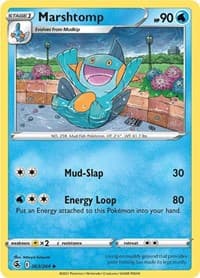 Marshtomp - SWSH08: Fusion Strike - Pokemon card
