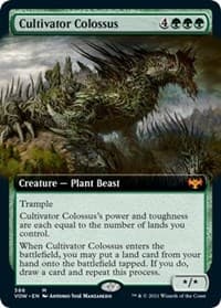 Cultivator Colossus (Extended Art) - Innistrad: Crimson Vow - Magic: The Gathering card