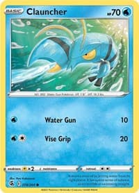 Clauncher - SWSH08: Fusion Strike - Pokemon card