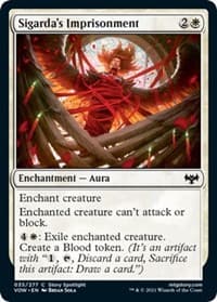 Sigarda's Imprisonment - Innistrad: Crimson Vow - Magic: The Gathering card