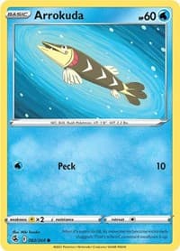 Arrokuda - SWSH08: Fusion Strike - Pokemon card