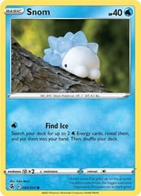 Snom - SWSH08: Fusion Strike - Pokemon card