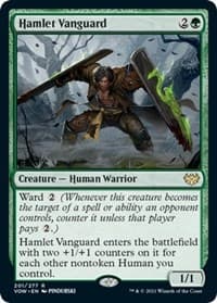 Hamlet Vanguard - Innistrad: Crimson Vow - Magic: The Gathering card