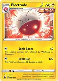 Electrode - SWSH08: Fusion Strike - Pokemon card