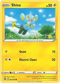 Shinx - SWSH08: Fusion Strike - Pokemon card