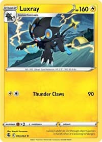 Luxray - SWSH08: Fusion Strike - Pokemon card