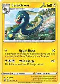 Eelektross - SWSH08: Fusion Strike - Pokemon card