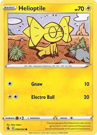 Helioptile - SWSH08: Fusion Strike - Pokemon card