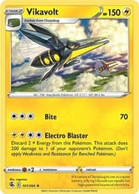 Vikavolt - SWSH08: Fusion Strike - Pokemon card
