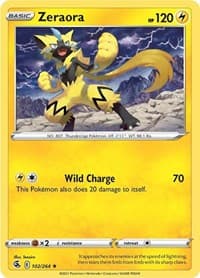 Zeraora - SWSH08: Fusion Strike - Pokemon card