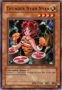 Thunder Nyan Nyan - Tournament Pack 6 - YuGiOh card