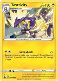 Toxtricity (107) - SWSH08: Fusion Strike - Pokemon card