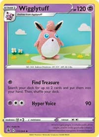 Wigglytuff - SWSH08: Fusion Strike - Pokemon card