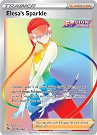 Elesa's Sparkle (Secret) - SWSH08: Fusion Strike - Pokemon card